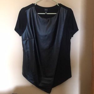 SAKE FIFTH AVENUE LEATHER TOP